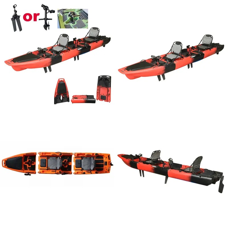 Fishing Kayak Sit In - Kayak Doble de 14 Pies para