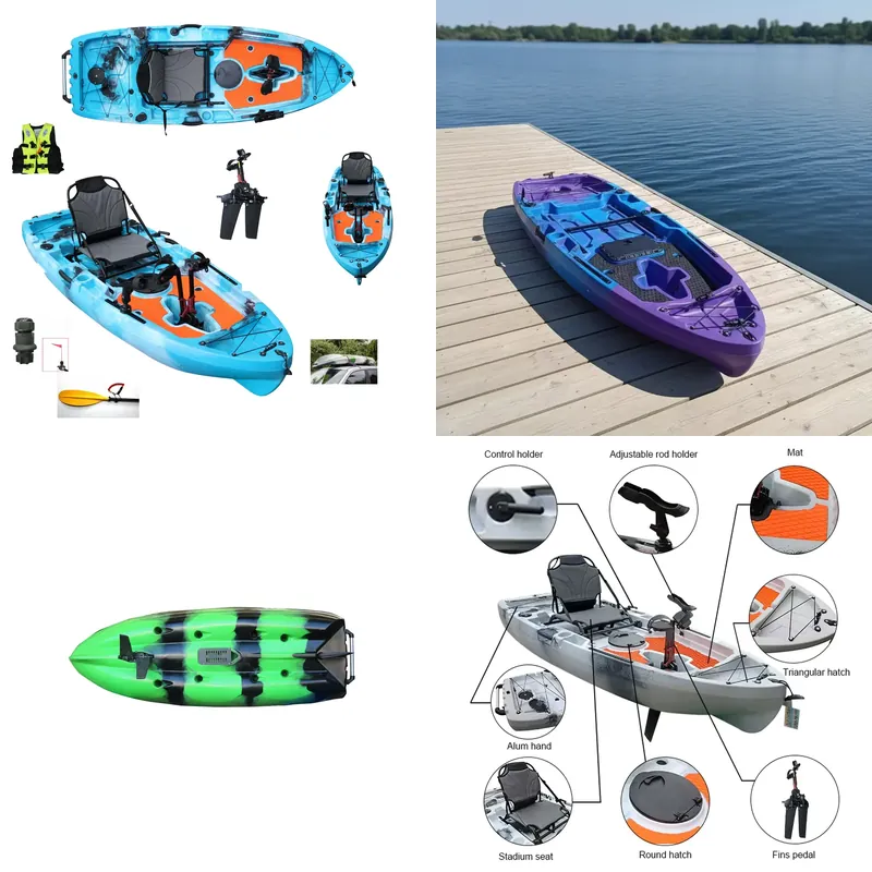 Fishing Kayak Sit On Top - Kayak Vicking Ocean Individual, Tipo Sit-On-Top,