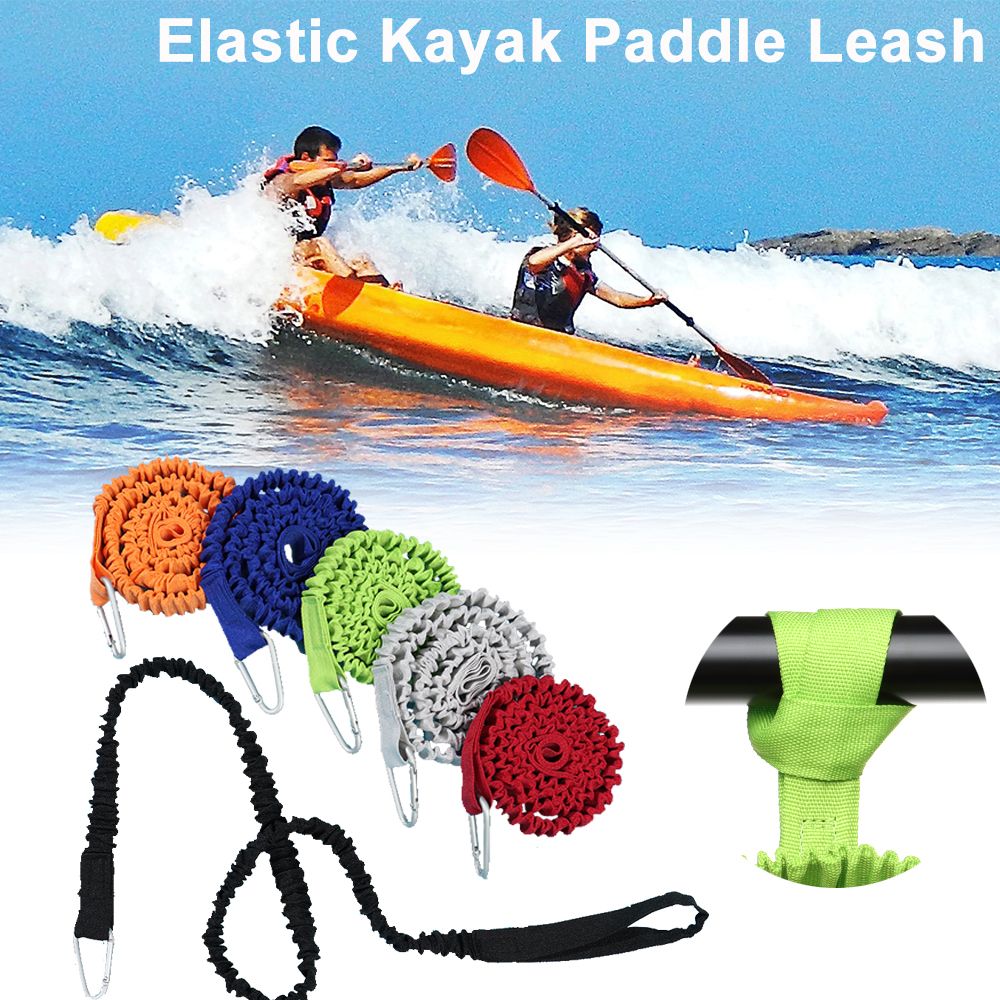 Correa de seguridad ajustable  - Fishing Kayak Paddle Leash reseña y precio