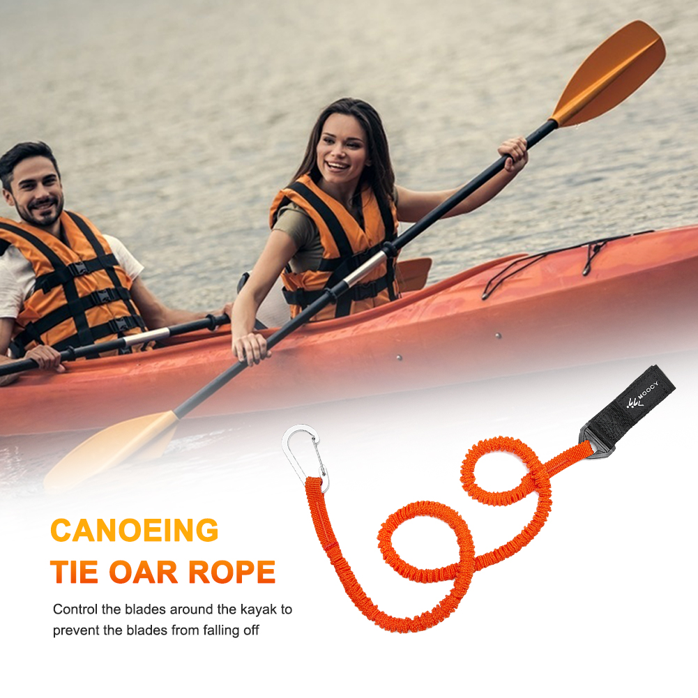 10-1PCS Correa elástica para r - Fishing Kayak Paddle Leash reseña y precio