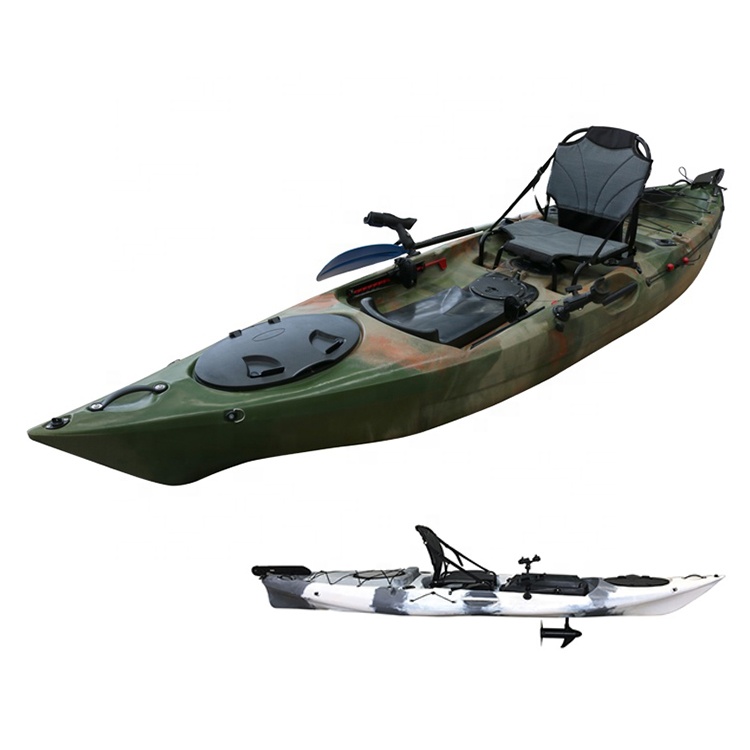 Kayak de 12,46' sentado en el  - Fishing Kayak Sit On Top reseña y precio
