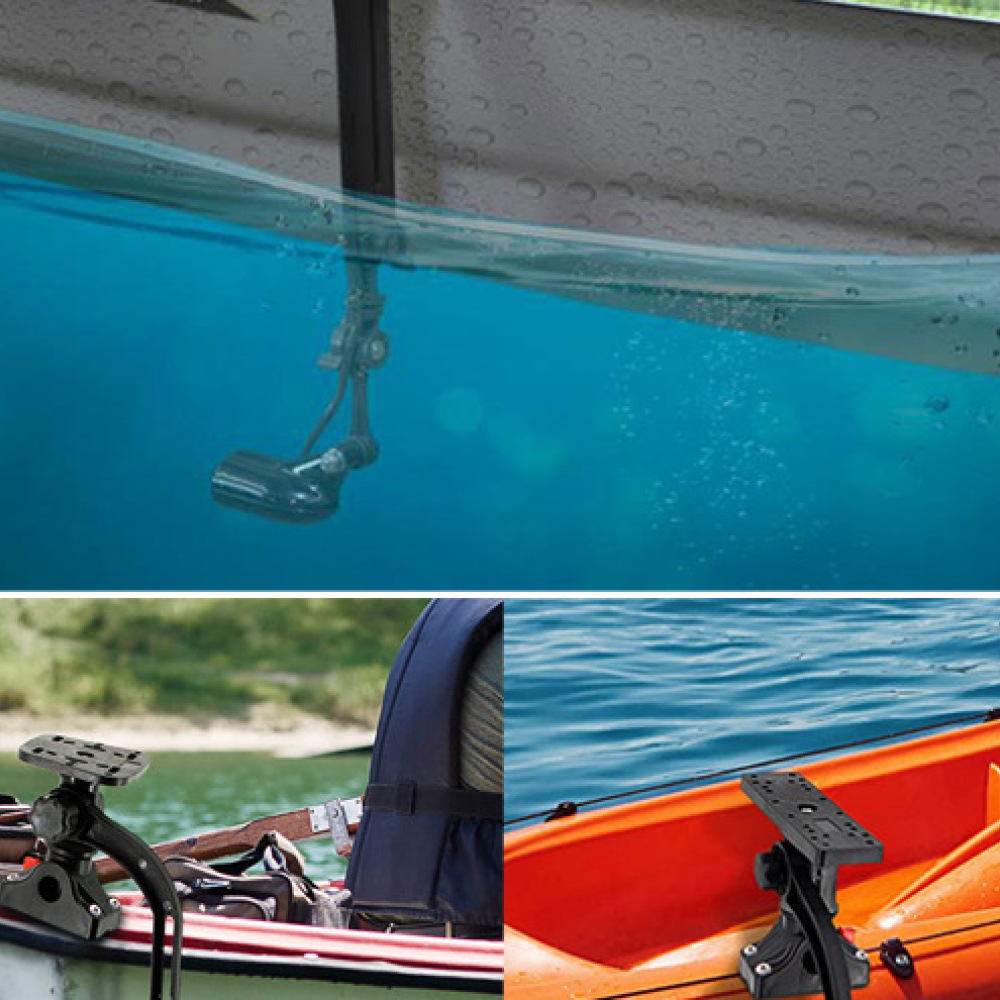 Soporte Giratorio para Sonda d - Fishing Kayak Fish Finder Mount reseña y precio