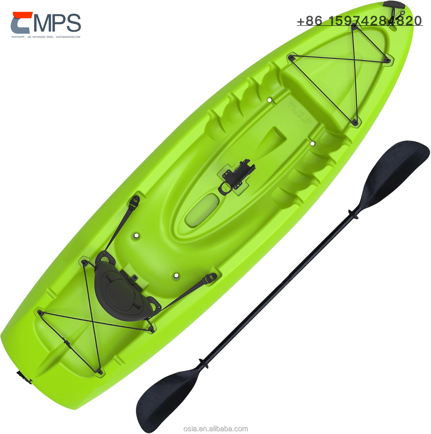 Kayak de Pesca de Plástico Res - Fishing Kayak Sit In reseña y precio
