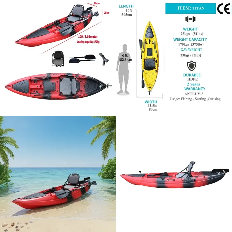 Kayak de Pesca con Asiento Ind - Fishing Kayak Sit In reseña y precio