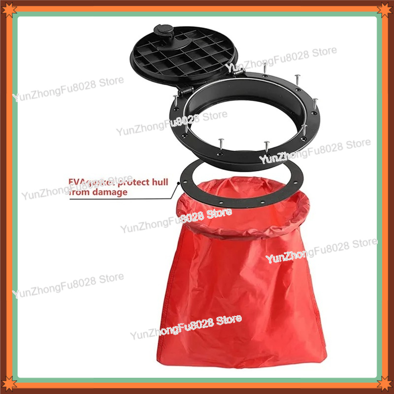 Kit de placa de cubierta de 6  - Fishing Kayak Storage Bag reseña y precio