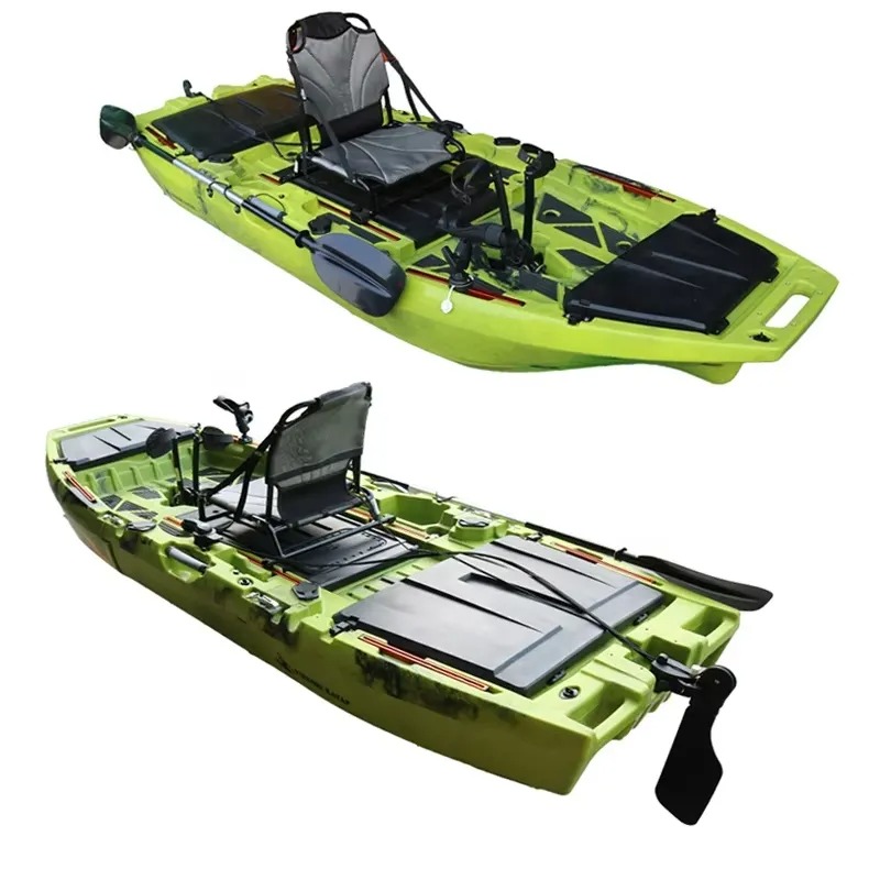 Kayak Modular de 10 pies con P - Fishing Kayak Pedal Drive reseña y precio